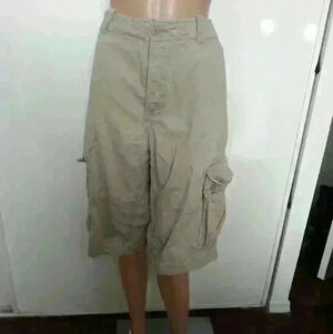 H@M Distress cargo shorts  in good condition size 34